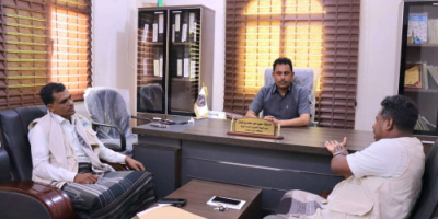 انتقالي سقطرى يبحث مع مؤسسة شباب تنفيذ مبادرات اجتماعية وتنموية بالمحافظة