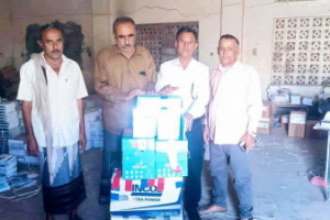 انتقالي ردفان يرفد إدارة التربية في المديرية بعدد من الكتب المدرسية