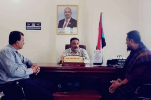 الحييد يلتقي مدير مديرية خنفر لمناقشة الأوضاع الأمنية والخدمية