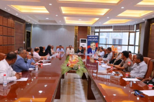 تنفيذي خورمكسر يعقد اجتماعه الدوري ويناقش أوضاع الصرف الصحي