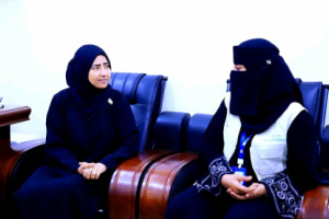 هيئة المرأة والطفل تطلع على مشروع حماية وتنمية المرأة في المجتمع