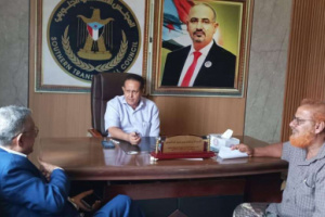 رئيس انتقالي لحج يطلع على جهود مكتب الزراعة والري بالمحافظة