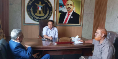 رئيس انتقالي لحج يطلع على جهود مكتب الزراعة والري بالمحافظة