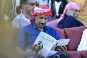 باتيس يشيد باحتفالية الحارث 2025 للصقور ويؤكد دعم المجلس للفعاليات العريقة في المحافظة