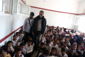 مدير تربية الضالع يزور مدارس المشاريح والخورة بحجر ويوجه باعتماد فصول جديدة