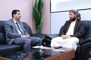 العمري يناقش مع نائب وزير الشؤون القانونية سُبل تعزيز وتنسيق العمل المشترك 