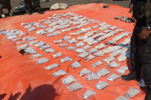 إحباط تهريب 600 ألف قرص كبتاجون قبالة سواحل المضاربة