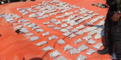 إحباط تهريب 600 ألف قرص كبتاجون قبالة سواحل المضاربة