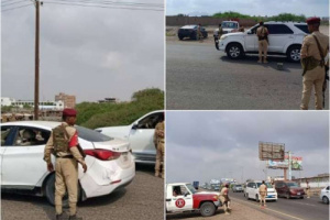 قوات الشرطة العسكرية الجنوبية تلقي القبض على متهم بقتل مواطن في خور عميرة