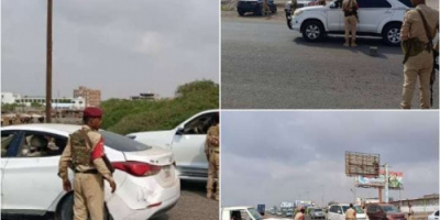 قوات الشرطة العسكرية الجنوبية تلقي القبض على متهم بقتل مواطن في خور عميرة