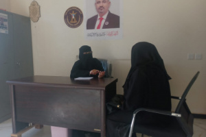 مديرة المرأة والطفل بانتقالي الضالع تلتقي رئيسة جمعية جحاف النسوية