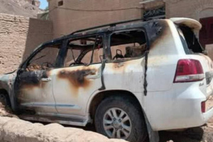 الاطاحة بمتهم بعد احراقه سيارة احد المواطنين