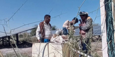 انتقالي الوضيع يقف على أسباب توقف ضخ المياه في مشروع مياه السواد