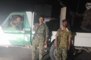 الحزام الأمني بزنجبار ينفذ حملة انتشار أمني في مداخل ومخارج المدينة