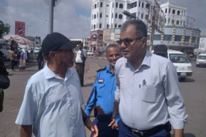 شرطة السير تنفذ حملة لازالة العشوائيات المعيقة لحركة السير في جولة القاهرة بالشيخ عثمان