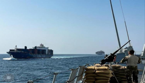 أسبيدس تعلن تأمين عبور 1.320 سفينة تجارية في البحر الأحمر