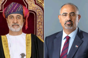 الرئيس الزُبيدي يهنئ السلطان هيثم بن طارق بمناسبة اليوم الوطني لسلطنة عُمان