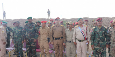 العميد العنشلي يتفقد لواء الشرطة العسكرية الجنوبية في العاصمة عدن 