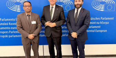 ممثل المجلس الانتقالي يبحث في بروكسل تعزيز التعاون مع مؤسسات الاتحاد الأوروبي