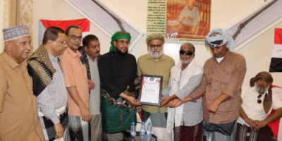 انتقالي الديس الشرقية يكرّم الشيخ الحوثري