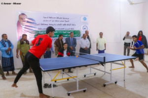 الأمين العام يدشن أولمبياد شبوة الرياضي 2025 وانطلاق بطولة تنس الطاولة