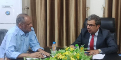 اجتماع يضم رئيس هيئة المواصفات والمقاييس ومدير عام أمن المنطقة الحرة بعدن لمناقشة التنسيق المشترك