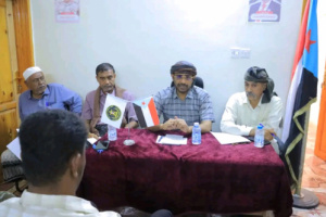 انتقالي وادي وصحراء حضرموت يعقد لقاء باللجان المحلية بمراكز سيئون