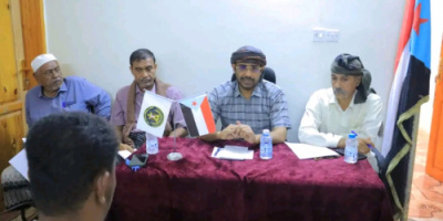 انتقالي وادي وصحراء حضرموت يعقد لقاء باللجان المحلية بمراكز سيئون