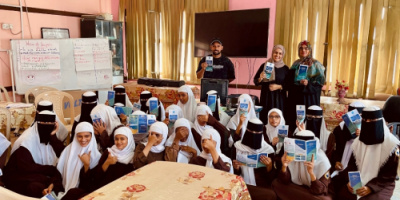 مبادرة صيرة تنفذ حملة توعوية لدعم ذوي الإعاقة الحركية في مديرية كريتر