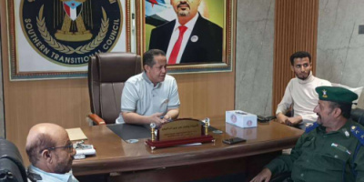 رئيس انتقالي لحج يبحث مع مدير شؤون الضباط تأمين احتفالات عيد الاستقلال بالمحافظة