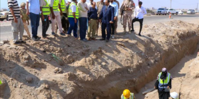 باخبيرة والسعيدي وناجي يطلعون على سير العمل في مشروع الخط الاستراتيجي للصرف الصحي بدار سعد