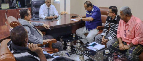 الحالمي يناقش مع محافظ لحج استعدادات الاحتفال بذكرى الاستقلال