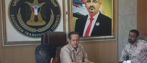 رئيس انتقالي لحج يبحث مع وكيل المحافظة لشؤون الأمن والدفاع تأمين احتفالات عيد الاستقلال