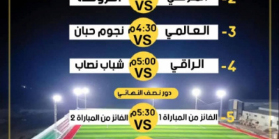 برعاية انتقالي شبوة.. الجمعة إنطلاق بطولة سباعية للفرق الشعبية على كأس الاستقلال لكرة القدم