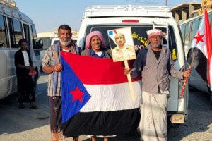 انطلاق موكب أبناء مديريتي الشحر والحامي بأكثر من 90 حافلة ومركبة نحو سيئون للمشاركة في مليونية 30 نوفمبر