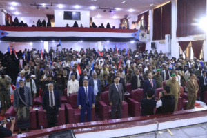 انتقالي شبوة ينظم حفلاً خطابياً وفنياً احتفاءً بالذكرى الـ58 لعيد الاستقلال الـ30 من نوفمبر