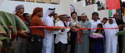 المحافظ الثقلي يفتتح استاد الاتحاد الرياضي بمدينة قاضب بدعم من مؤسسة خليفة