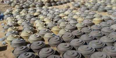 مسام يكشف حصيلة جديدة من الألغام الحوثية