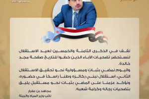 مجاهد بن عفرار: ذكرى نوفمبر المجيدة ترسيخ جنوبي نحو الاستقلال الثاني