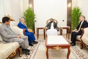 المحرّمي يلتقي قيادة الجهاز المركزي لأمن الدولة ويؤكد دعمه لتعزيز المنظومة الأمنية