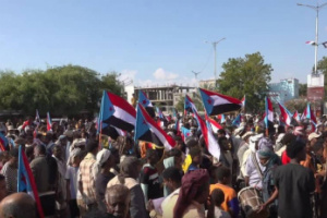 أبين تحتفي بانتصارات القوات الجنوبية في حضرموت والمهرة بفعالية جماهيرية كبرى