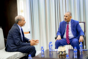 الرئيس الزُبيدي يبحث مع الفريق الصبيحي مستجدات الأوضاع العسكرية والأمنية