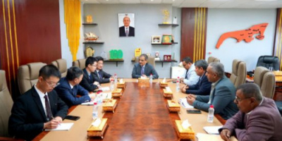 لملس يناقش مع القائم بأعمال السفير الصيني التعاون بمجالات التنمية