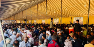 معتصمو سيئون يطالبون باحترام إرادة شعب الجنوب العربي