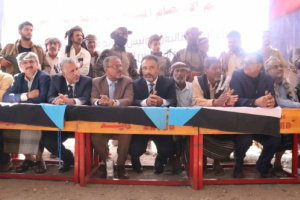 استجابة لدعوة انتقالي أبين .. احتشاد جماهيري واعتصام شعبي بزنجبار يطالب بإعلان دولة الجنوب العربي