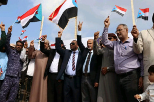 استجابة لدعوة انتقالي سقطرى .. اعتصام جماهيري مفتوح بحديبو للمطالبة بإعلان دولة الجنوب العربي