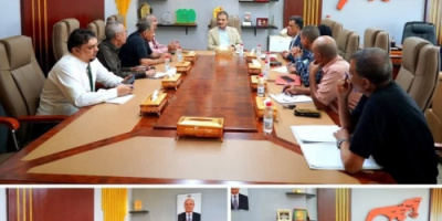 لملس يناقش مع قيادات المصافي ومنشأة الغاز إجراءات عاجلة لمعالجة الأزمة