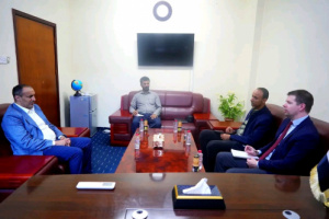 الشرفي يستقبل مدير مكتب المبعوث الأممي