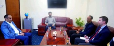 الشرفي يستقبل مدير مكتب المبعوث الأممي