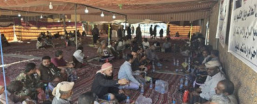 انطلاق اعتصام جماهير شبوة ودولة الجنوب المطلب الوحيد